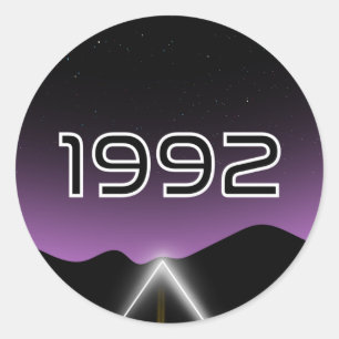 Sticker Rond Rencontres de 1992