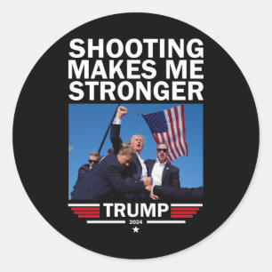 Sticker Rond Rendez-moi plus fort