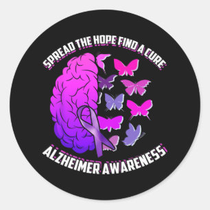 Sticker Rond Répandre L'Espoir Trouver Un Cure Heimerheimer Sen