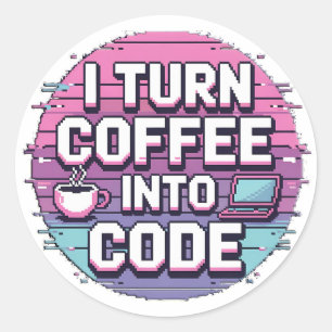 Sticker Rond Répéter le code du sommeil