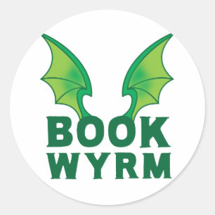 STICKER ROND RÉSERVER WYRM