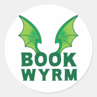 STICKER ROND RÉSERVER WYRM