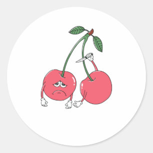 Sticker Rond Restez