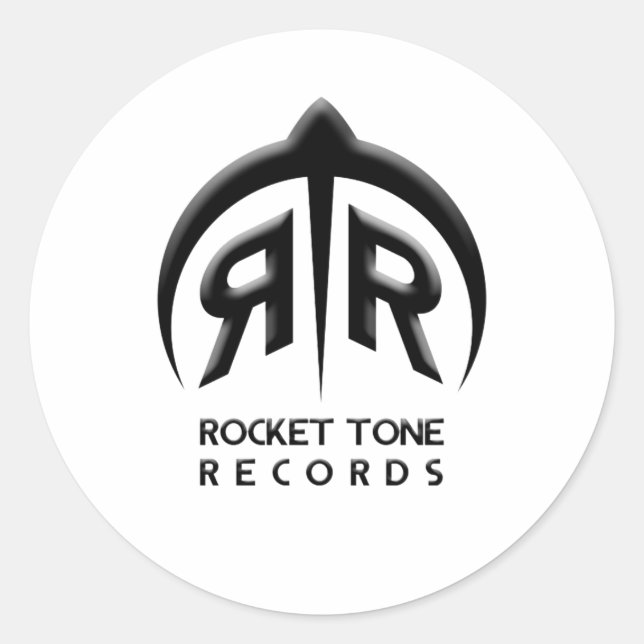 Sticker Rond Restez... (Devant)