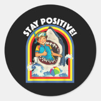 Restez positif - Amateur de requin Faune Océan Océ