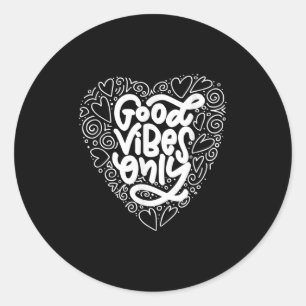 Sticker Rond Restez toujours motivé &amp; Restez inspiré Citati