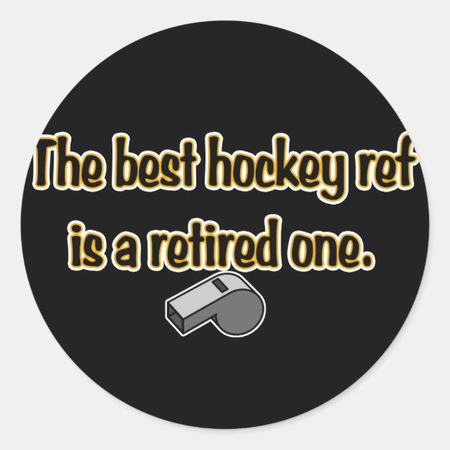 Sticker Rond Retraité (Devant)