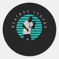 Retro Beatbox Musician Rap et musique Hip hop