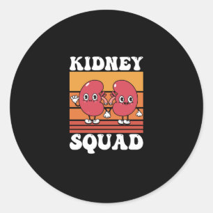 Sticker Rond Retro Squad Retro Super