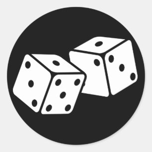 Sticker Rond Rétros matrices