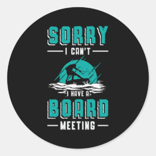 Sticker Rond Réunion du Wakeboard Board Wakeboard Wakeboard