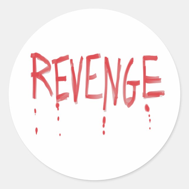Sticker Rond Revenger (Devant)