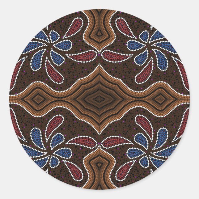 Sticker Rond Rêver 4 (Devant)