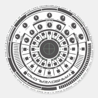 Sticker Rond Révolution