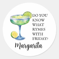 Rhymes avec Vendredi Margarita