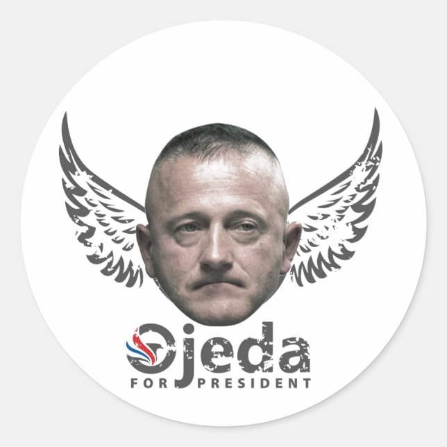 Sticker Rond Richard Ojeda 2020 (Devant)