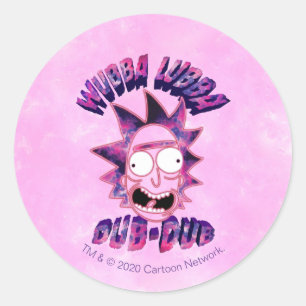 Sticker Rond RICK ET MORTY™  Dub-Dub Lubba