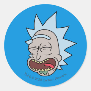 Sticker Rond RICK ET MORTY™ Rick's Moods