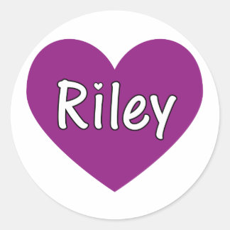 Sticker Rond Riley