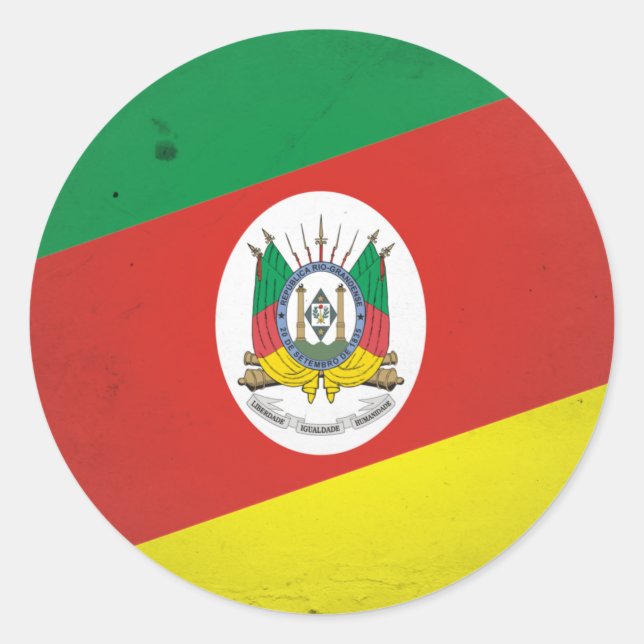 Sticker Rond Rio Grande do Sul (Devant)