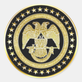 Sticker Rond Rite écossais 32