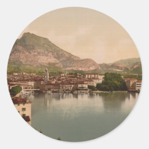 Sticker Rond Riva del Garda II, Trentino-Alto Adige, Italie