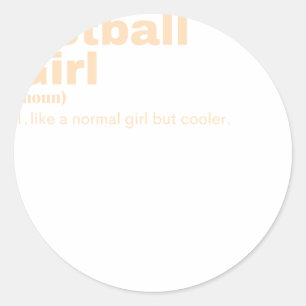 Sticker Rond rl - Netball