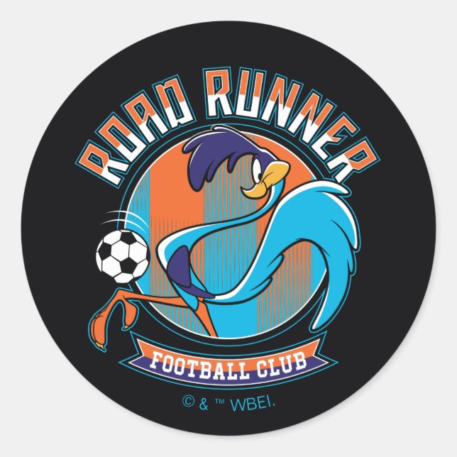 Sticker Rond ROAD RUNNER™ Football Club Badge (Devant)