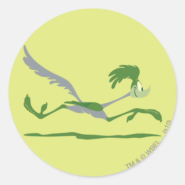 Sticker Rond ROAD RUNNER™ Vitesse Suprême (Devant)