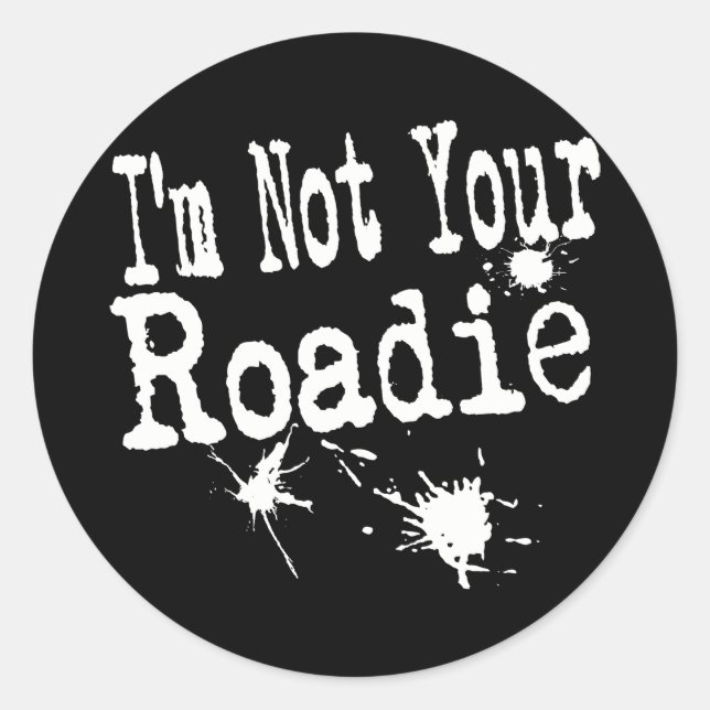 Sticker Rond Roadie 4 Dk (Devant)