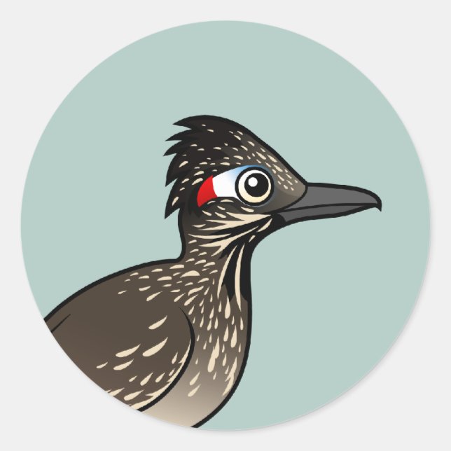 Sticker Rond Roadrunner jote Birdorable (Devant)