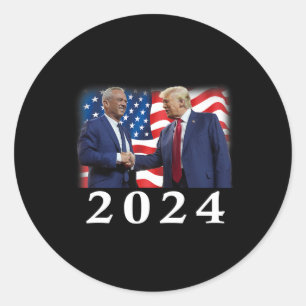 Sticker Rond Robert Kennedy Jr Rfk Jr Pour L'unité Trump Présid