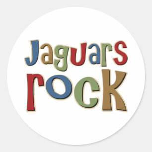 Sticker Rond Rocher de Jaguars