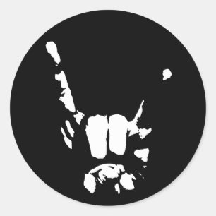 Sticker Rond Rocher de l'ombre