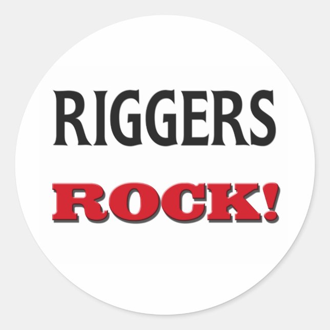 Sticker Rond Rocher de Riggers (Devant)