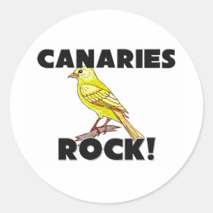 Sticker Rond Rocher des Canaries