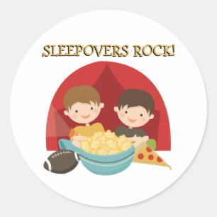 Sticker Rond Rocher des couleuvres