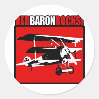 Sticker Rond Rochers de baron rouge !