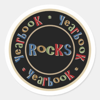 Sticker Rond Roches d'annuaire