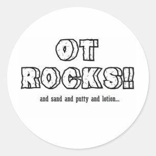 STICKER ROND ROCHES D'OT !