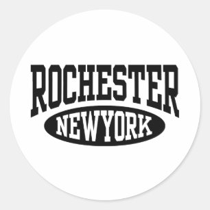 Sticker Rond Rochester New York