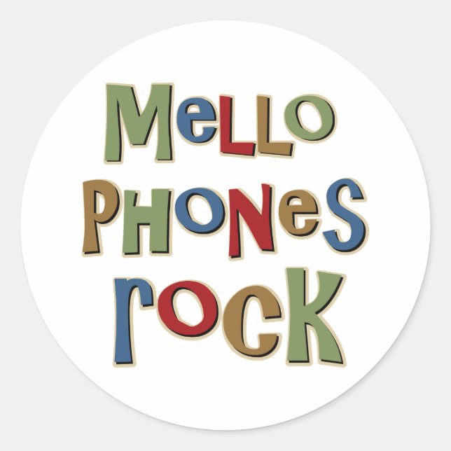 Sticker Rond Rock (Devant)