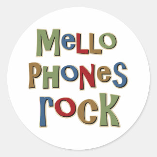 Sticker Rond Rock
