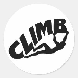Sticker Rond Rock Bouldering