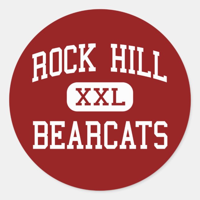 Sticker Rond Rock Hill - Bearcats - High - Rock Hill (Devant)
