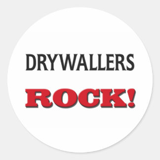 Sticker Rond Rock porte-peintures