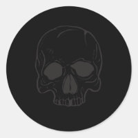 Rock Star Cool Black Skull Fête d'anniversaire noi