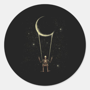 Sticker Rond Rock Sur Bynd Tee - shirts Pour Femmes Rock Et Rol