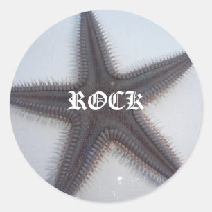 Sticker Rond Rockstar