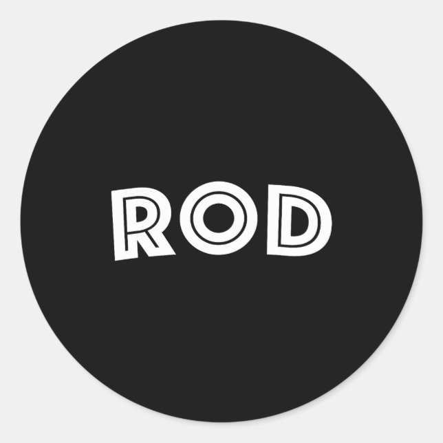 Sticker Rond Rod  (Devant)
